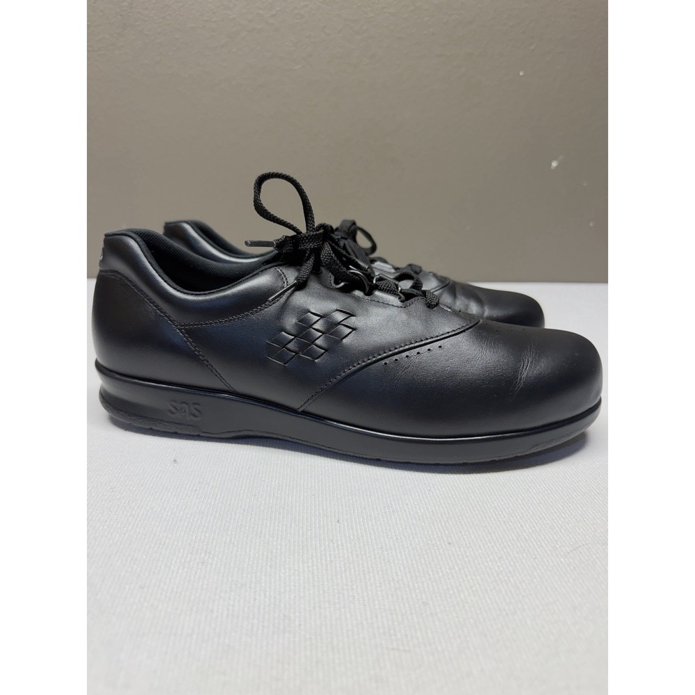 SAS Free Time Shoes Womens 11 M Walking Sneakers Lace Up Low Top Comfort Black